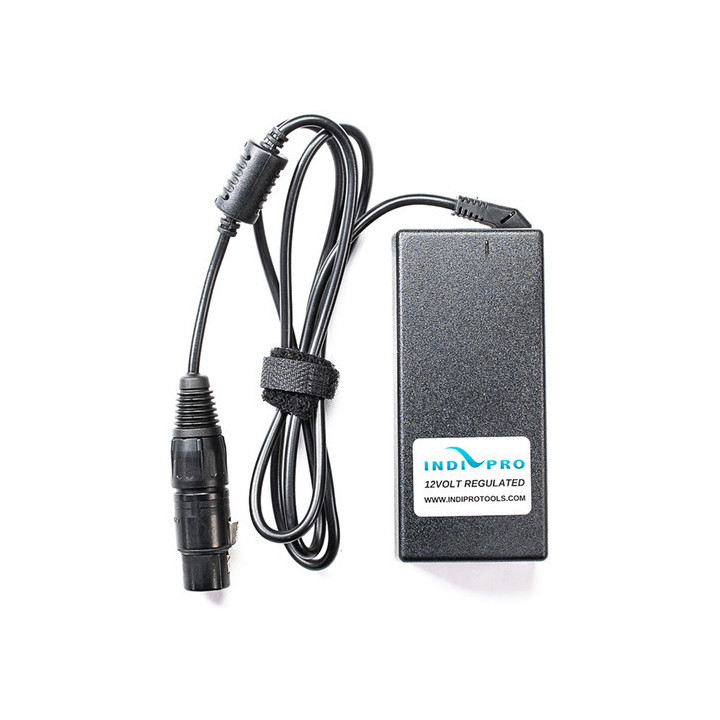 Indipro IP4PPS - 12V Power Supply with 4-Pin XLR Connection (8')