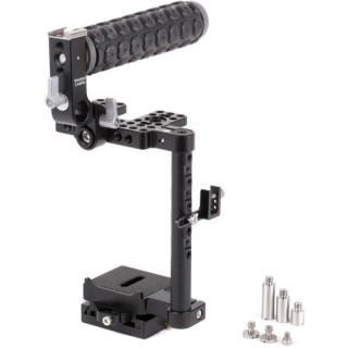 Wooden Camera WC-243709 - Unified DSLR Cage (Medium) with Rubber Grip