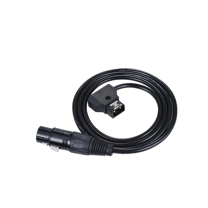 Arri K2.0021422 - 12V Battery Power Cable, D-Tab, 4pin XLR, 1,5m/5ft