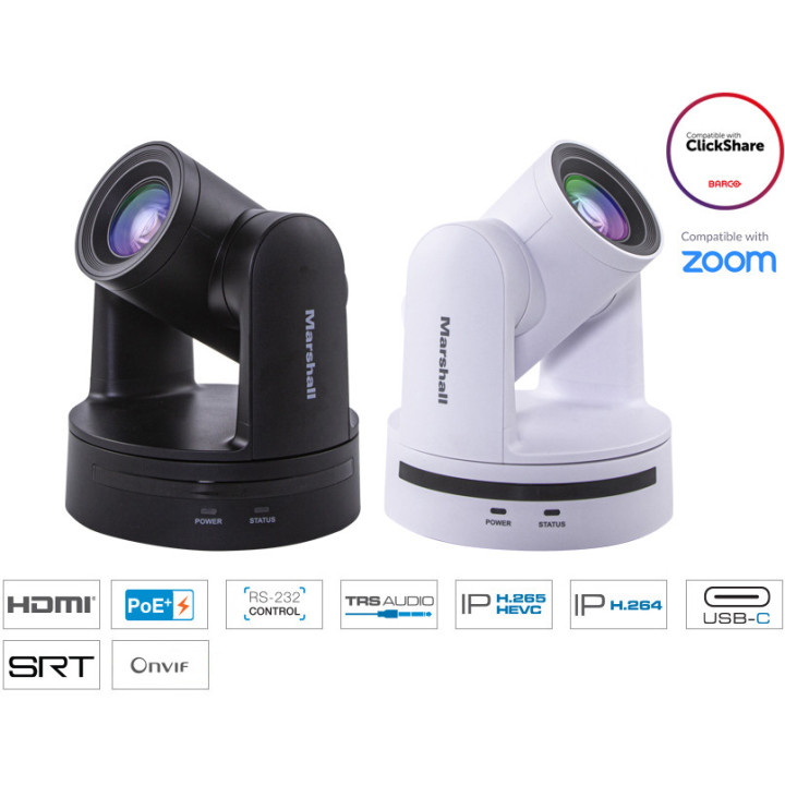 Marshall CV605-U3 - HD PTZ Camera with 3mm-15mm 5x Zoom Lens