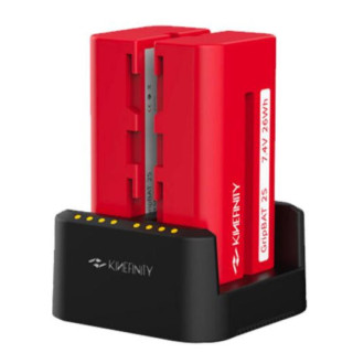Kinefinity A941-202-01 - 2x GripBAT 2S + PD Hybrid Dual Charger Pack