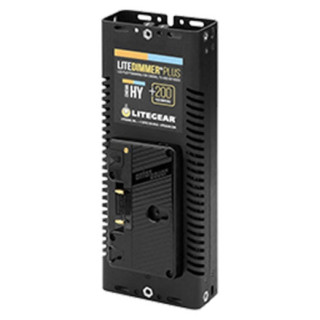 LiteGear LD-PLUS-DC200G - LiteDimmer Plus DC200G, 200W, DC Unit, Gold Mount