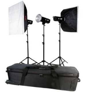 Falcon Eyes 2072 - Studio Flash Set TFK-3400A with Bag