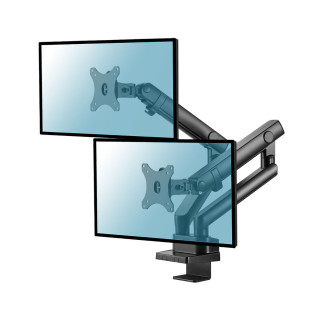 Kimex 015-2302 - Full Motion Desktop Support 2 PC Monitors 13"-32"