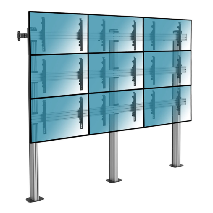 Kimex 031-1021 - Mounting Rail for TV Bracket 031 Range, Length 120 Cm