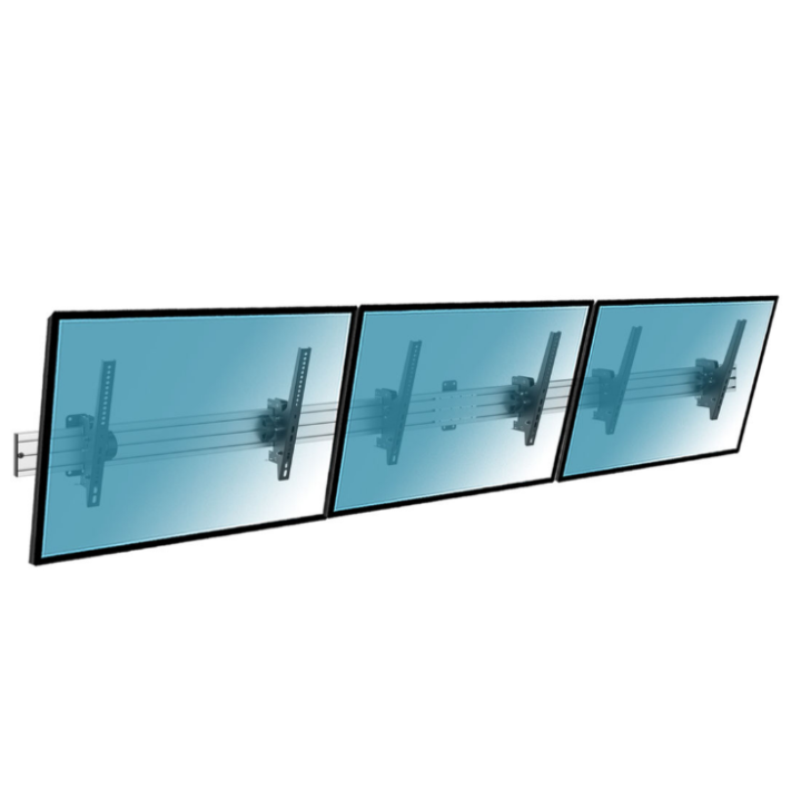 Kimex 031-1021 - Mounting Rail for TV Bracket 031 Range, Length 120 Cm