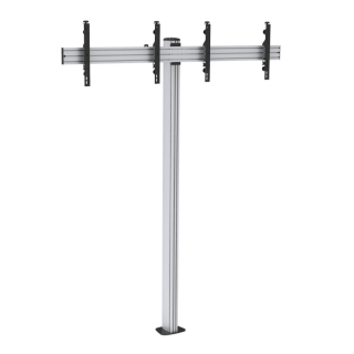Kimex 031-1221K3 - Support on Stand for 2 TV Screens 50"- 55"