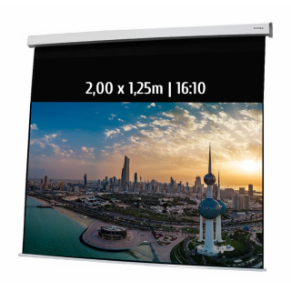 Kimex 042-3433 - Motorized Projection Screen 2.00 x 1.25m, 16:10 Format