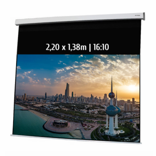 Kimex 042-3434 - Motorized Projection Screen 2.20x1.38m 16:10