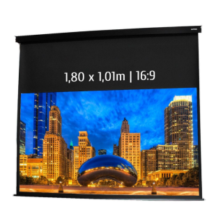 Kimex 042-3512 - Motorized Projection Screen 1,80x1,01m 16: 9