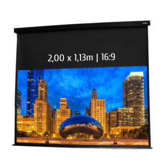 Kimex 042-3513 - Motorized Projection Screen 2.00x1.13m 16: 9