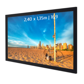 Kimex 044-3014 - Projection Screen on Frame 2.40x1.35m 16: 9