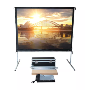 Kimex 046-2914 - Rear Projection Screen Suitcase Screen 2,03x1,14m 16: 9