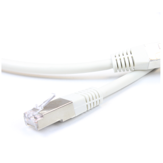 Kimex 065-0020 - RJ45 Cable F/UTP cat.6 Straight Cu Gray 2m