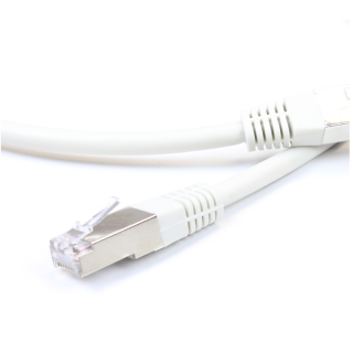 Kimex 065-0200 - RJ45 Cable F / UTP cat.6 Straight Cu Gray 20m