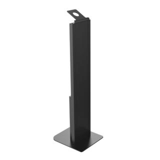 Kimex 091-4103 - Floor Terminal for Tablet Support, Black