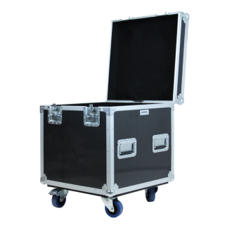 Kimex 100-0406 -  Trunk-Type Flight Case 60x60x60cm + Storage