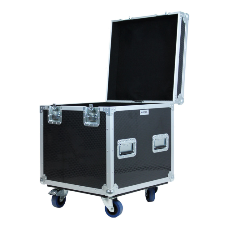 Kimex 100-0406 -  Trunk-Type Flight Case 60x60x60cm + Storage
