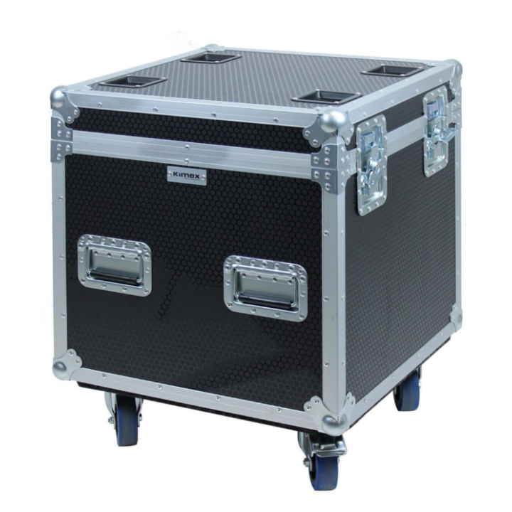 Kimex 100-0406 -  Trunk-Type Flight Case 60x60x60cm + Storage