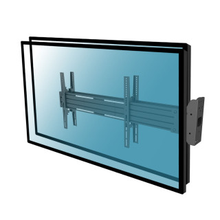 Kimex 012-4002 - TV Stand for Digital Signage for 2 Screens Back to Back 32-65"