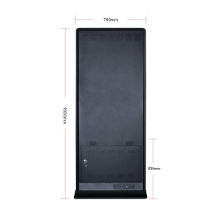 Kimex 161-5501 - Video Totem 55" FULL HD 2500 cd 24/7 Indoor