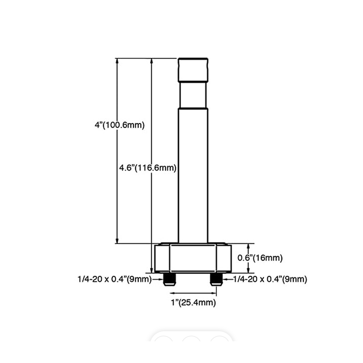 Quasar Science 817-0204 - Ossium Baby Pin