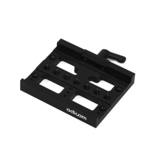 Adicam OE-001-BLK - Quick Release Plate - BLACK