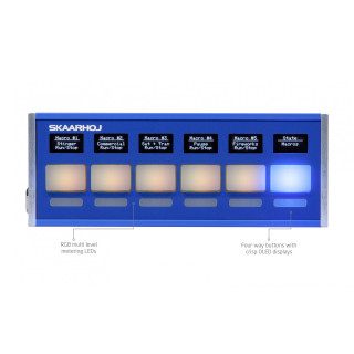 Skaarhoj QUICK-BAR-V1B - Quick Bar w/Blue Pill Inside