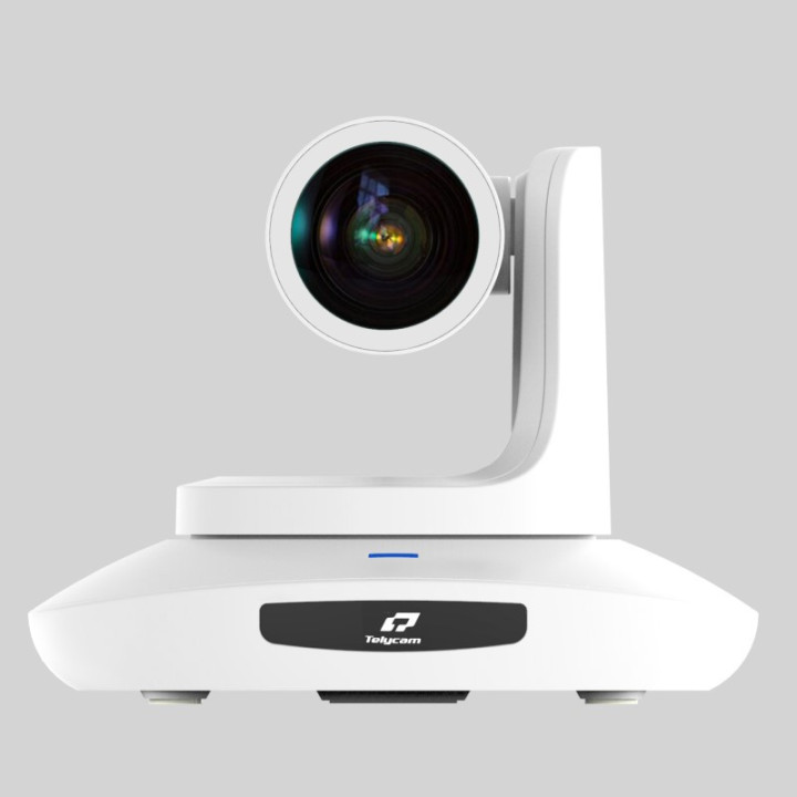 Telycam TLC-300-IP-12-4K(NDI)-ABW - Vision+ 4KN 12X , DI|HX SDK, 12X 4K HD PTZ Video Camera, White