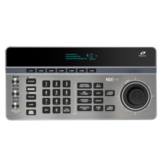 Telycam TLC-50TC(NDI)-S - V-Joy+, (NDI) PTZ Remote, Silver