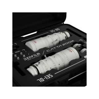 DZOFilm DZO-FFCatta2E-WH - Catta Zoom 2-Lens Kit (35-80/70-135 T2.9) White