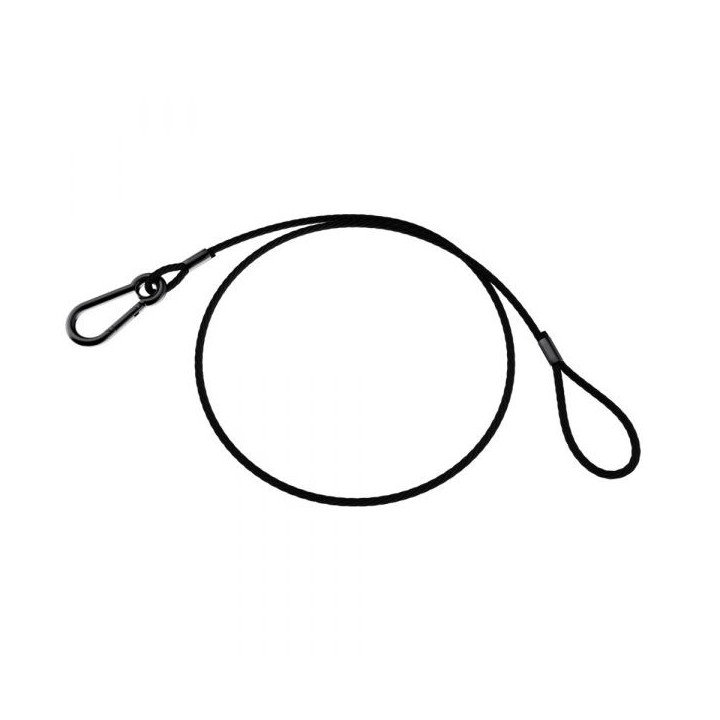 LiteGear AURA-SAFETY-30IN-0.125IN - Safety Cable with Spring Hook