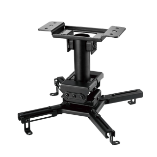 Kimex 052-3001 - Projector Ceiling Mount, Height 25cm, Black