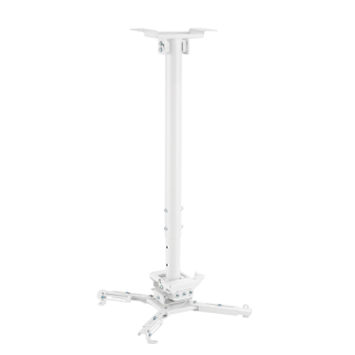 Kimex 052-3010 - Projector Ceiling Mount, Height 60-90cm, White