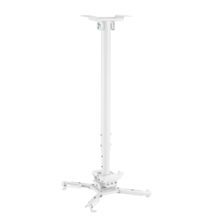 Kimex 052-3020 - Projector Ceiling Mount, Height 75-115cm, White