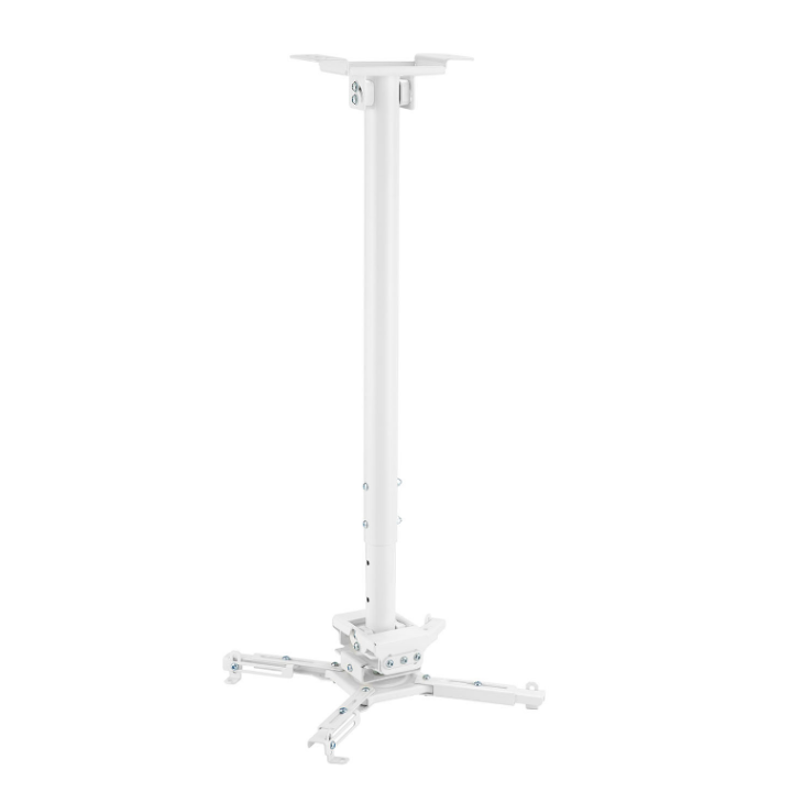 Kimex 052-3020 - Projector Ceiling Mount, Height 75-115cm, White