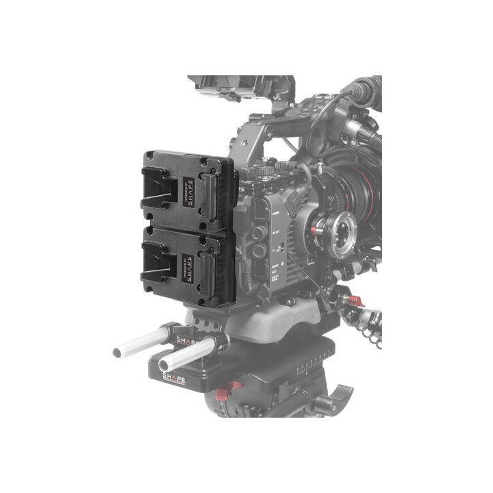 Shape DVHMP - Dual V-Mount Hot Swap Mini Battery Plate