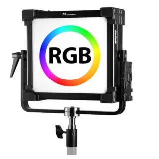 Falcon Eyes 2544 - RGB LED Panel Desal DS-811 with Flap Set and Honeycomb