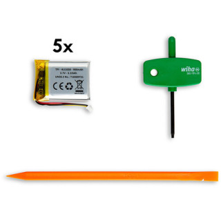 Tentacle R02-5 - TRACK E - Battery Replacement Pack of 5
