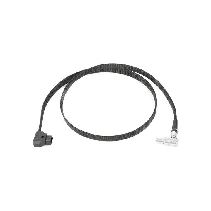 Wooden Camera WC-208800-RIGHTANGLE - D-Tap Braided Flexible Power Cable to RED DSMC1/DSMC2 (36")
