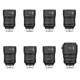 Arri K0.0048023 - 8x Signature Primes (M) & ALEXA Mini LF Ready to Shoot Set Gold