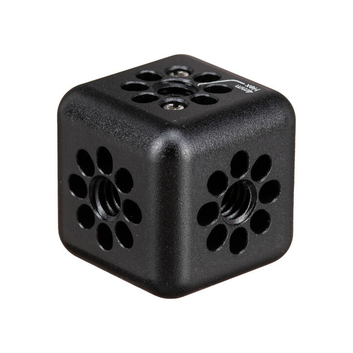 Wooden Camera WC-A00332 - Accessory Cube (1/4"-20 Screw, 1/4"-20 Threads)