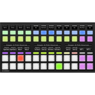 Skaarhoj MK48-V1B-SBK - Master Key 48 w/Blue Pill Inside - Slim Enclosure Black