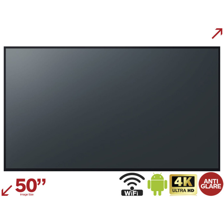 Panasonic TH-50CQE2W - 50" UHD 4K Commercial Monitor