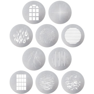 Aputure Spotlight Max 10 piece Gobo Kit (Size A)