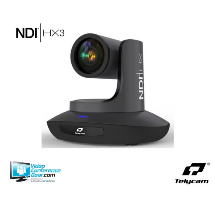 Telycam TLC-300-IP-20(NDI)-SE-B - Drive+ SE, PTZ Camera, Black