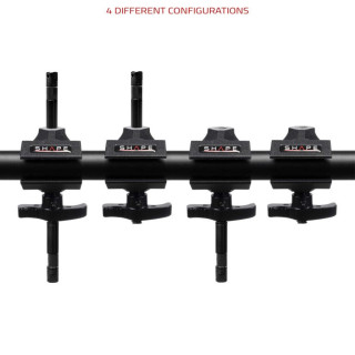 Shape CDJAW - Shapelini Clamp 3'' End/Center Jaw (Black)