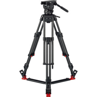 Sachtler 1982 - CF 100 ENG HD 2CF Gound-Level Tripod System with Cine 20 Fluid Head