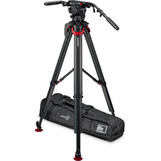 Sachtler 1911-FTMS - Flowtech 100 MS Carbon Fiber Tripod System with Cine 20 Fluid Head