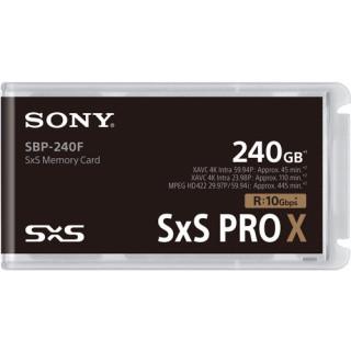 Sony SBP-240G - Professional SxS Pro-X Memory Card 240Gb - Successor of SBP-240F